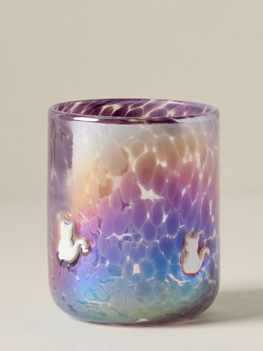 Anthropologie Icon Juice Glass in Marquee Luster Cat - New In Box - Picture 2 of 5